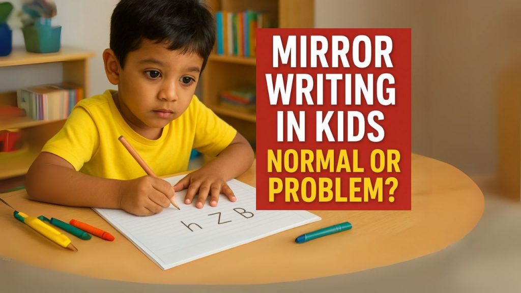 Mirror Writing in Kids – Normal or Problem?