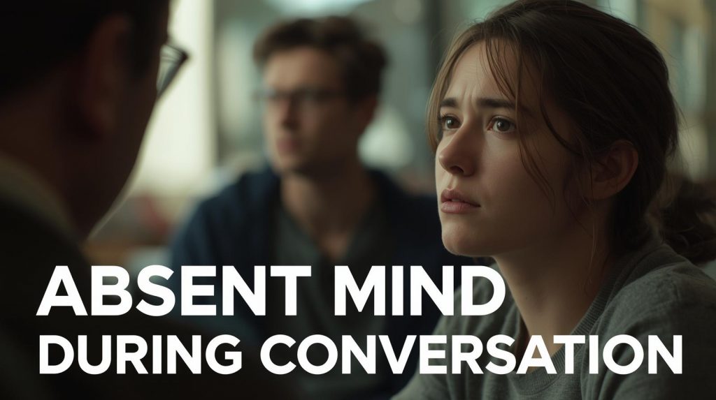 Absent Mind During Conversation
