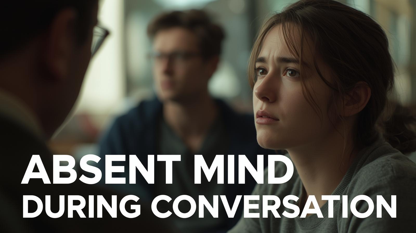 Absent Mind During Conversation
