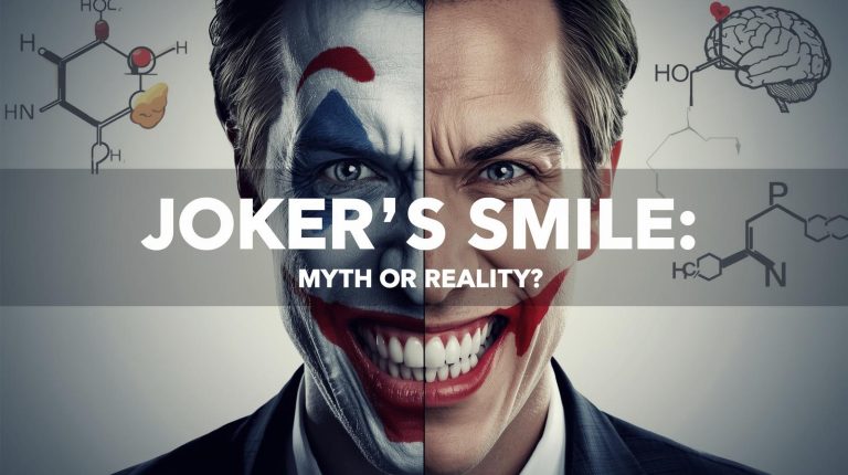 Joker’s Smile: Myth or Reality?