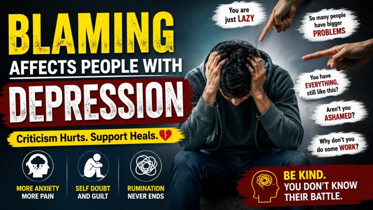 Blaming Affects People with Depression