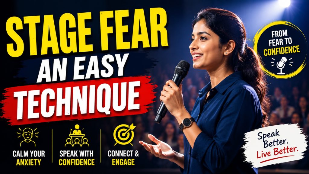 how to overcome stage fear