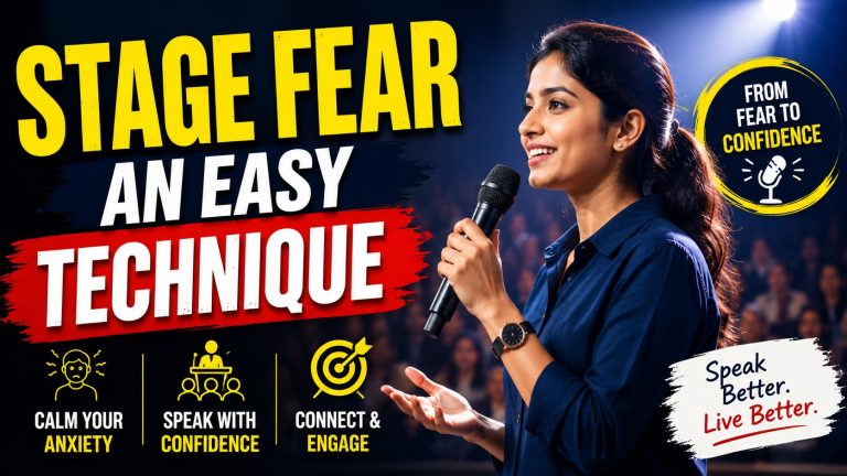 how to overcome stage fear
