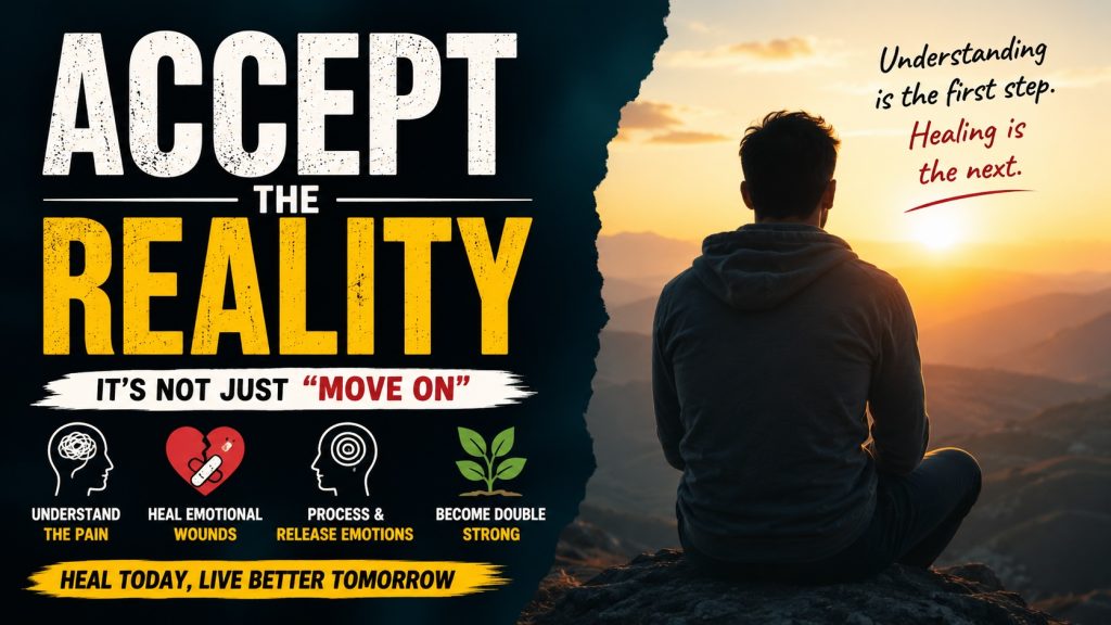 Accept the reality