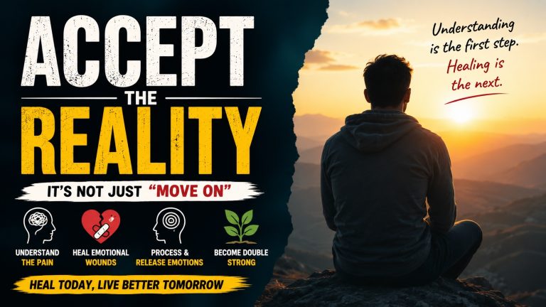 Accept the reality