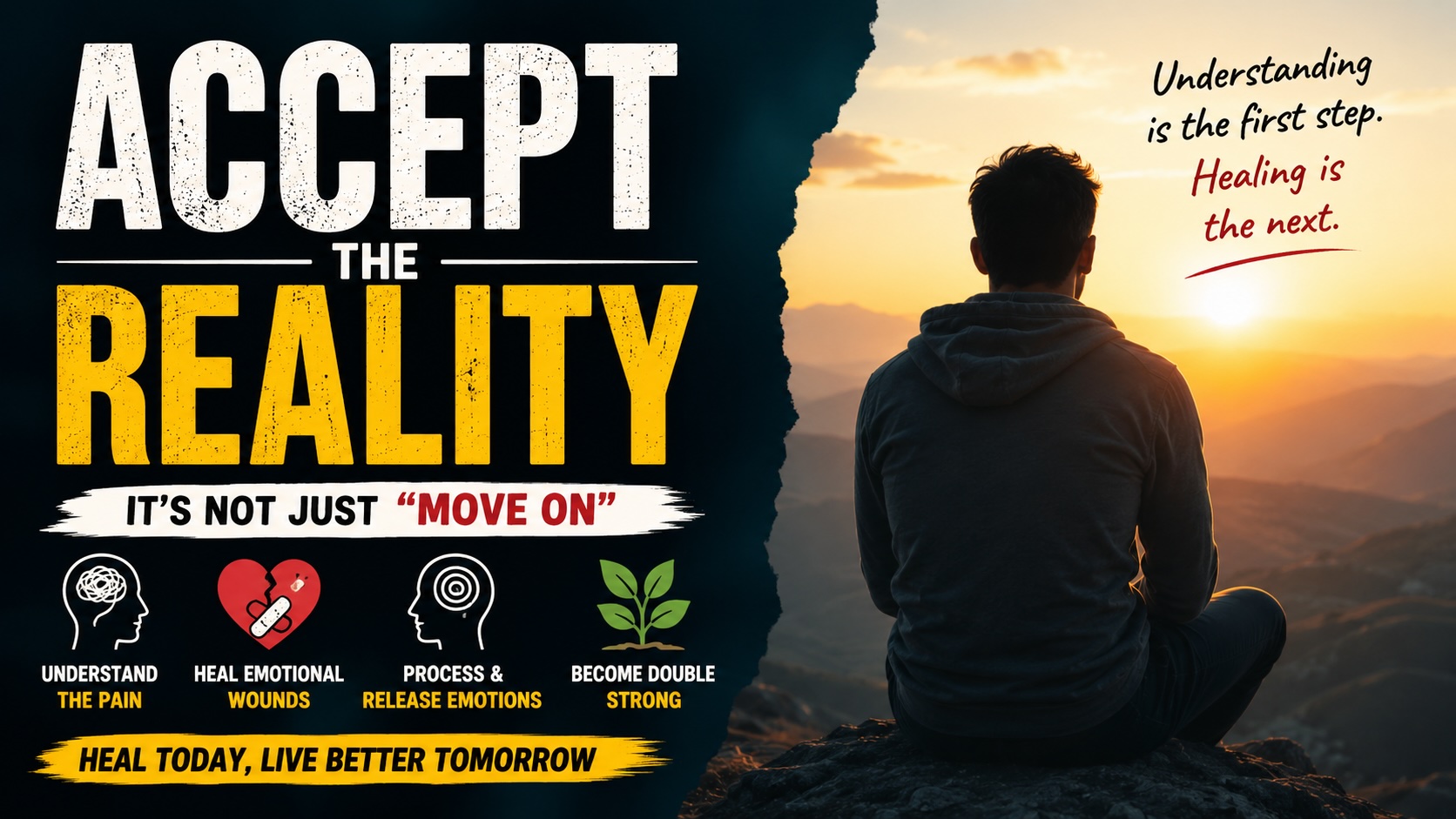 Accept the reality