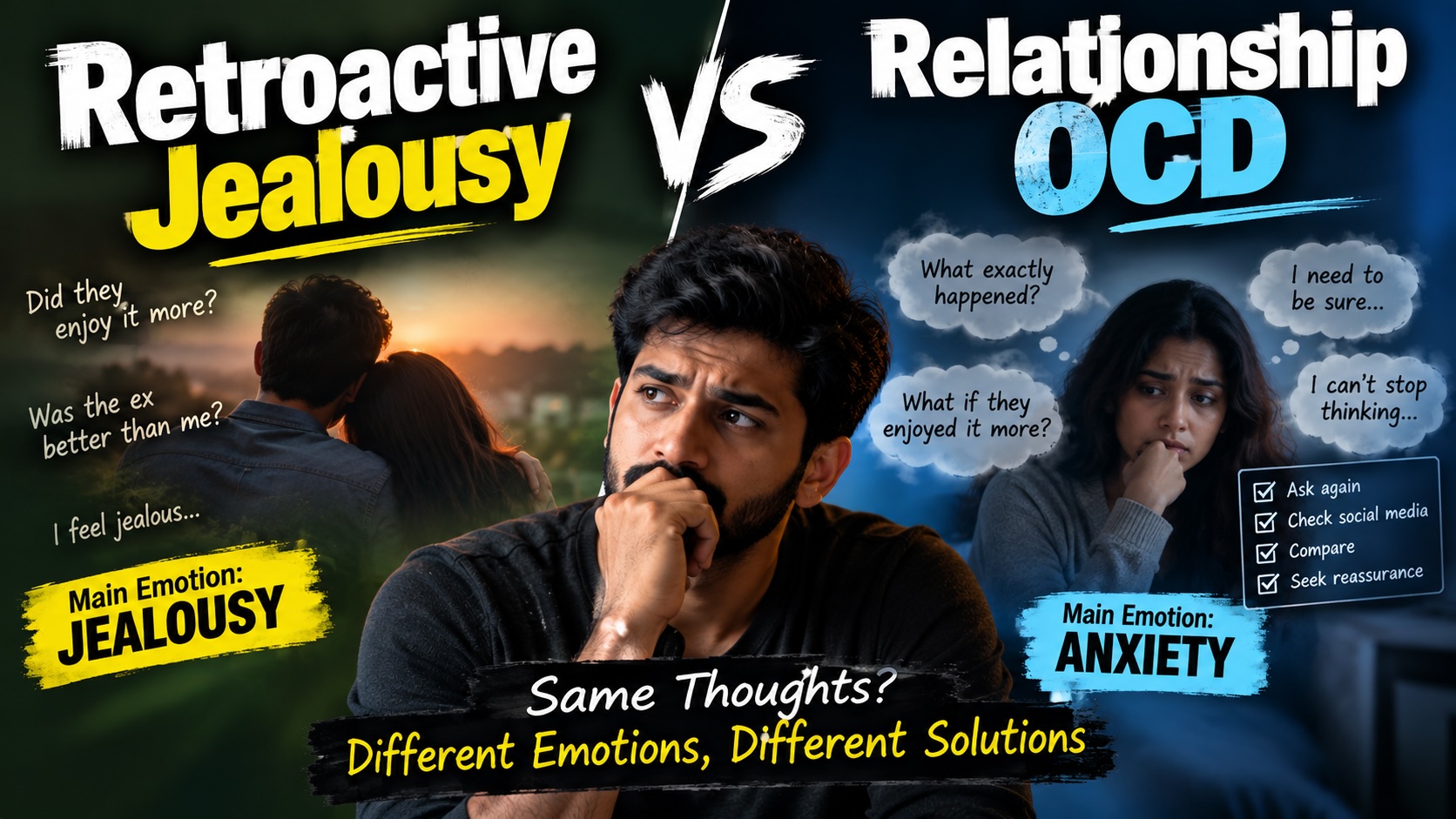 Retroactive jealousy vs Relationship OCD