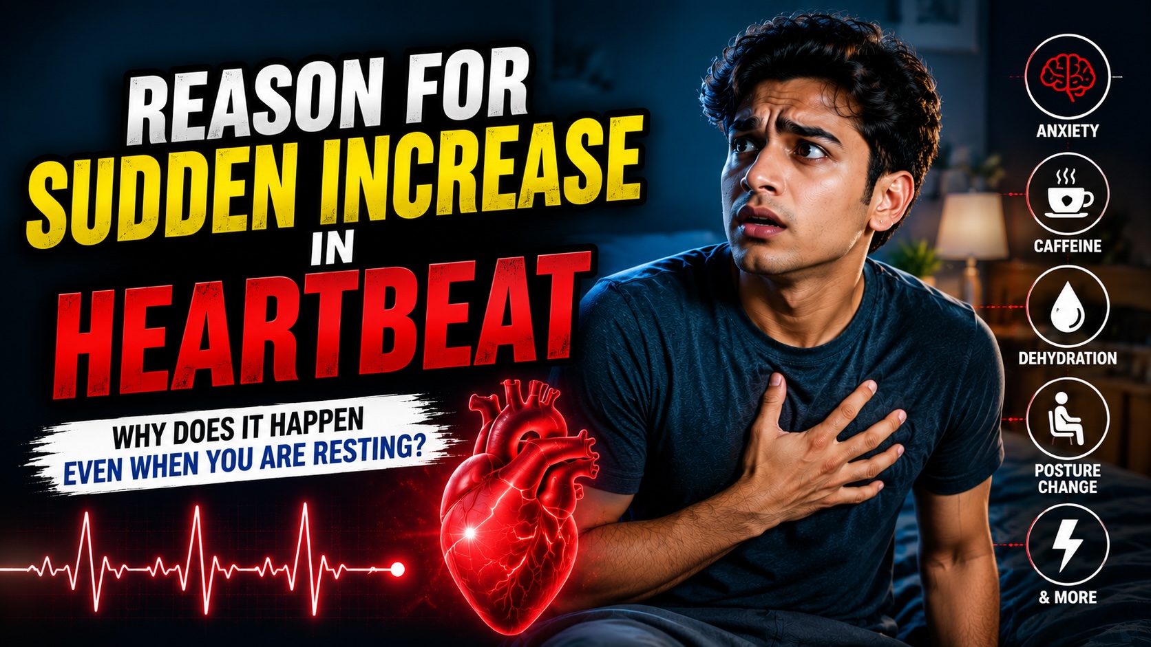 Why is my heartbeat increasing when there is no reason?