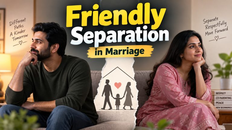 friendly separation in marriage