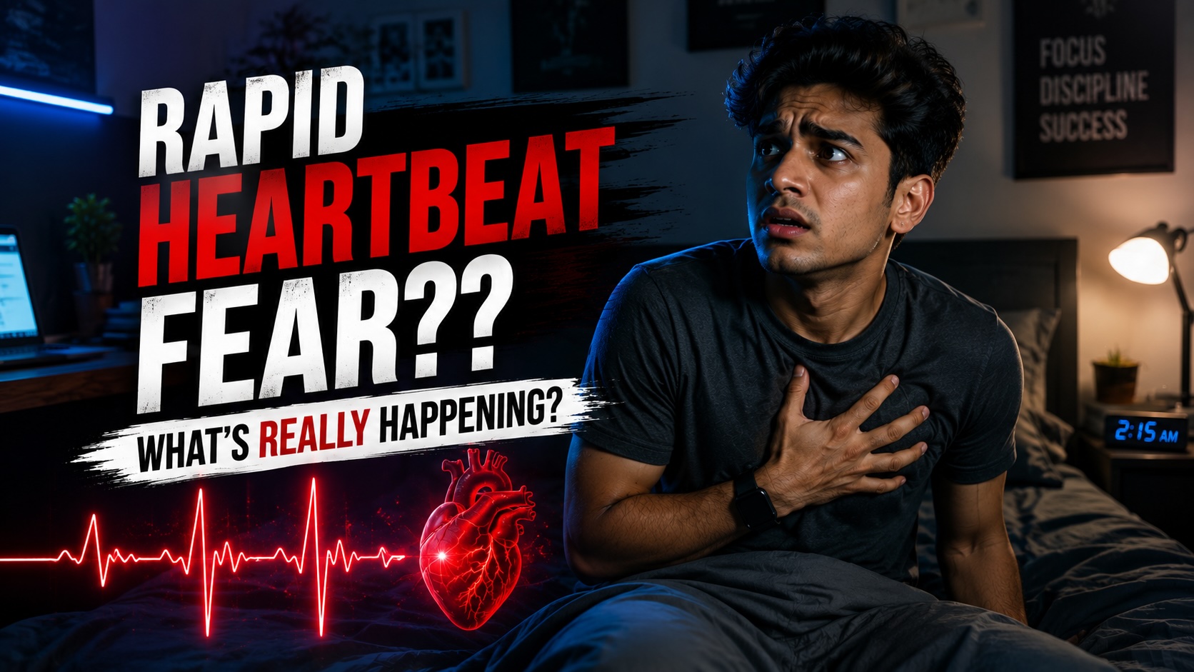 heartbeat increasing anxiety